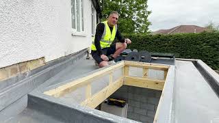 How to Install a Frameless Skylight  Skylights1 [upl. by Parnell]