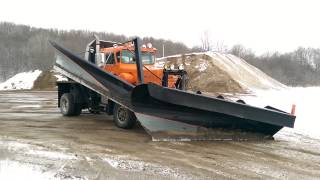 Town of Russia FWD RB44 snow plow [upl. by Einahpet]