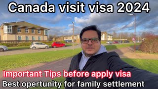 Canada visit visa 2024  Bank statement for Canada visitor visa  Visa ratio  visa processing time [upl. by Ahsikyt]