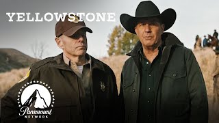 Best of John Dutton amp Sheriff Haskell 🤝Yellowstone  Paramount Network [upl. by Adnolahs719]