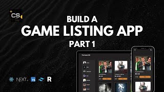 Build a Game Listing App Using Nextjs and RAWG API  Part 1 2024 [upl. by Aibar]