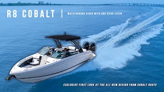 Cobalt R8 Outboard Exclusive First Look  BoatHouseH2ocom [upl. by Xila]