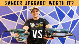 BOSCH Sander GET 75150 VS Your Everyday Sander Review and test [upl. by Haslett429]