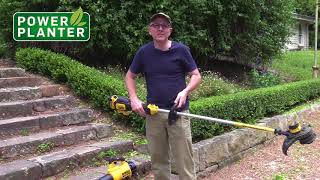 Dewalt Line Trimmer Whipper snipper Test and Review [upl. by Kim]