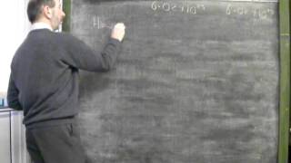 SQA Higher Chemistry Unit 1 Lesson 20 Avogadros Constant  Introduction [upl. by Oiramrej]