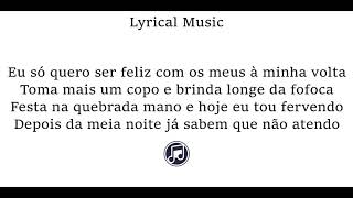 David Carreira  Festa ft Kevinho  Lyrics [upl. by Sneve201]