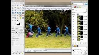 Como crear una Secuencia Fotográfica con GIMP [upl. by Tletski]