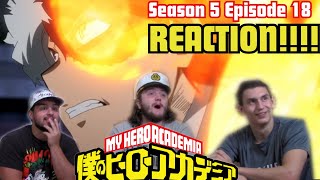 The Custodians REACT to My Hero Academia Season 5 Episode 18 End of The Line [upl. by Rigdon]