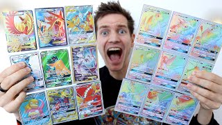 I PULL 19 FULL ART POKÉMON CARDS IN 1 VIDEO [upl. by Melamie367]