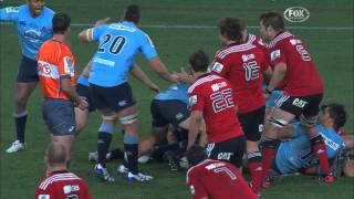 Match highlights  SUPER RUGBY FINAL Waratahs v Crusaders [upl. by Ibot]