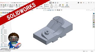 SOLIDWORKSCSWA試験サンプル問題（質問6）をやってみた [upl. by Eked]