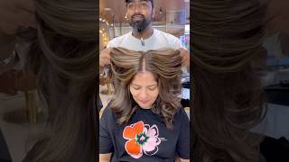 Global with balayage global with balayage hairstyle reels haircolour beauty hairtutorial [upl. by Nosyt]