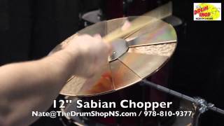 Sabian Chopper 12  The Drum Shop North Shore [upl. by Toole]