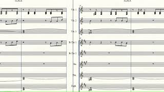 FLACA  ANDRES CALAMARO   Band Arrangement DOWNLOAD FULL SCORE [upl. by Peedus571]