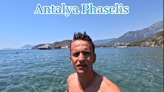 Turkey Antalya Phaselis Vlog [upl. by Anerhs628]