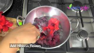 DIY  Hibiscus Hair oil Preparation  Fast Hair Growth [upl. by Nixie999]