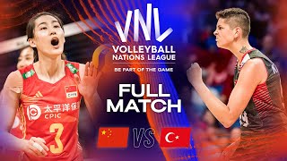 🇨🇳 CHN vs 🇹🇷 TUR  Gold Medal Match  Womens VNL 2023  Full Match [upl. by Grishilda917]