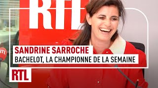 Sandrine Sarroche  Roselyne Bachelot sa championne de la semaine [upl. by Anhavas]