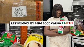 23KG FOOD CARGO FROM LAGOS TO CANADAWHY THE LOGISTICS COMPANY REFUSED TO RELEASE MY PACKAGE 😡 [upl. by Glenine]