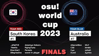 osu World Cup 2023 Finals Australia vs South Korea [upl. by Jaymee614]