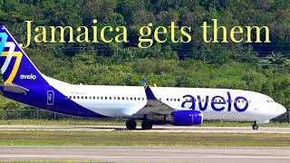 A New Airlines visits Montego Bay Jamaica 💥🇯🇲 Airplane spotting plane spotting [upl. by Cirded]