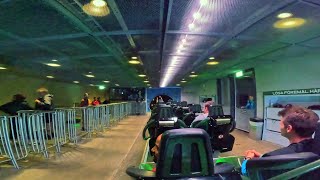 HELIX Back Row Night POV  Liseberg Mack Rides Roller Coaster [upl. by Aluap451]