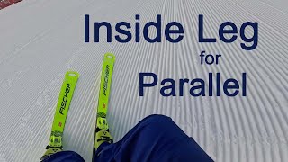 Inside leg activity for parallel turns [upl. by Morril432]