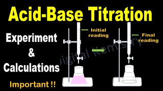 Acid Base Titration Experiment  Acid base Titration Practical and Calculations  Chemistry [upl. by Hyo]