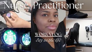 NURSE PRACTITIONER DAY IN THE LIFE VLOG Outpatient Setting [upl. by Syxela]