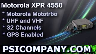 Motorola XPR 4550 Mototrbo Mobile Radio Overview  visit us for new models [upl. by Afra]