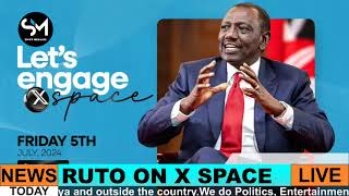 Police dont take orders from Me  President Ruto says on Twitter X space as he engage with Kenyans [upl. by Ruben621]