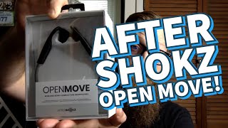 Aftershokz Openmove Unboxing [upl. by Burbank]