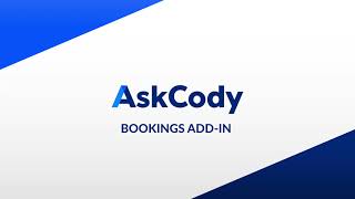 How to use the AskCody Bookings addin in Outlook [upl. by Naffets]