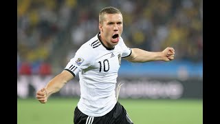 Lukas Podolski goal 🇩🇪 World Cup 2010 shorts [upl. by Crisey164]