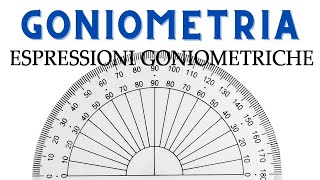 Esercizi espressioni goniometriche  Goniometria p8 [upl. by Latyrc]