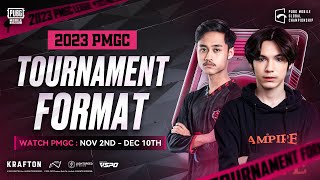 2023 PMGC FORMAT Video Version  PUBG MOBILE ESPORTS [upl. by Odine]