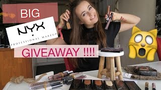 NYX cosmetics GIVEAWAY  AFASHIONTASTE [upl. by Attenaej847]