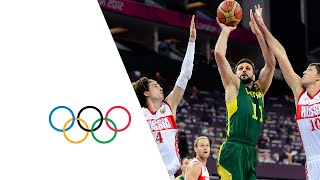 Basketball Mens QuarterFinal Russian Fed v Lithuania  Full Replay  London 2012 Olympics [upl. by Sanburn]