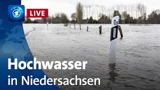 Hochwasser in Niedersachsen [upl. by Yennep]