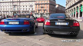 BRUTAL Maserati GranSport with XOST Exhaust Revs [upl. by Weld]