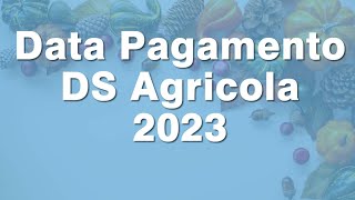 Disoccupazione agricola 2023 quando viene pagata [upl. by Elleirua484]