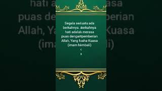 kata mutiara imam hambali 6 [upl. by Atse940]