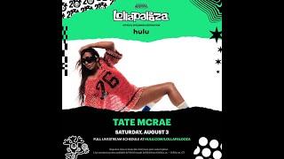 Tate Mcrae  Live at Lollapalooza Chicago 2024 [upl. by Notlef]