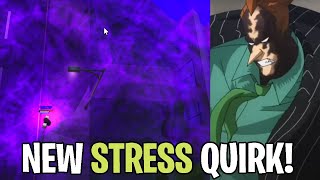 BOKU NO ROBLOXs NEWEST UPDATE NEW STRESS QUIRK  Boku No Roblox [upl. by Aryamo668]