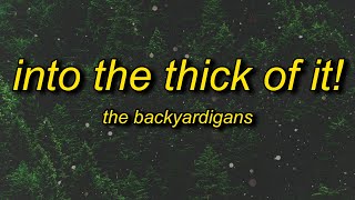 The Backyardigans  Into The Thick Of It Lyrics [upl. by Ellehcer]