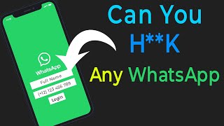 How to hack whatsapp  Is it real or fake  2022 Only for educational purpose [upl. by Sivle]