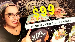 Costco 99 Wine Advent ture Calendar 2021  Full Spoilers [upl. by Leugimesoj]