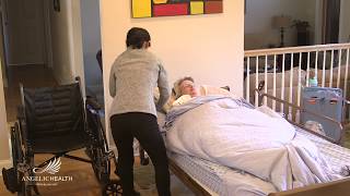 How to Transfer Patient from Bed to Wheelchair  Part 2 Med Assistance  SGH [upl. by Esra]