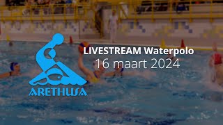 Arethusa Heren 1 Waterpolo 16 maart 2024 [upl. by Airbas]