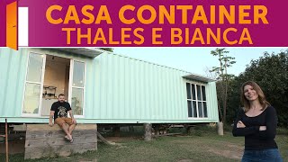 Tiny House feita com um container de 40 pés [upl. by Eoin]